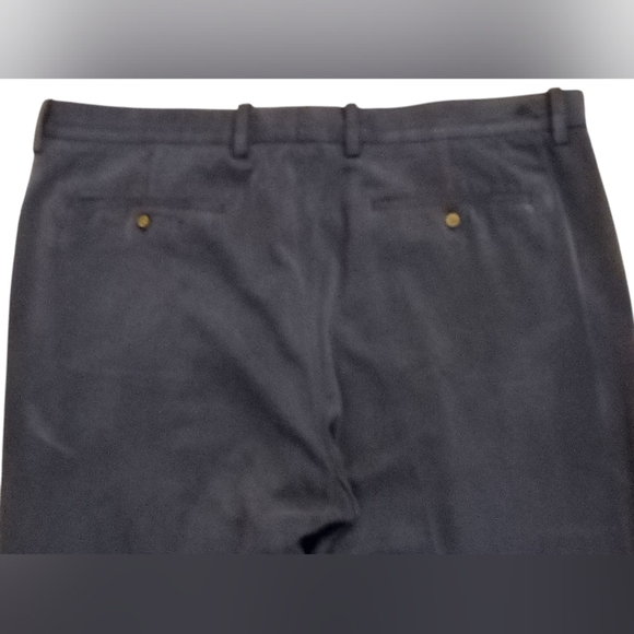 Tommy Bahama Men's Silk/Cotton Pleated Front Dress Pants Khaki Tan 40x30 Resort - Picture 6 of 10